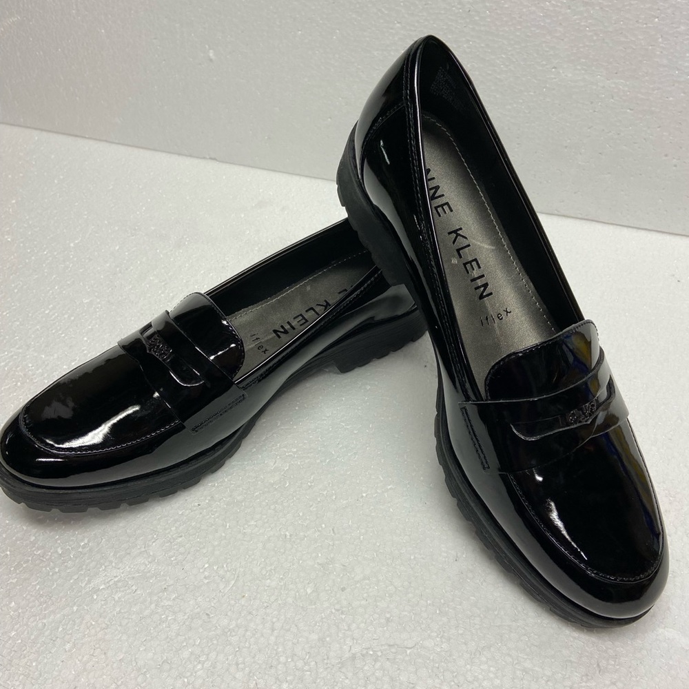 Anne Klein Women’s Penny Loafers Black Size 9M